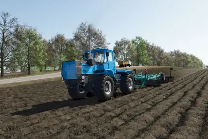 Disc Cultivator KD-4 for Farming Simulator 25 — 3
