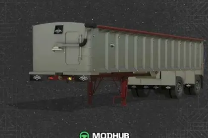 Мод на Новий Потужний 2026 TrailStar Frameless End Dump для FS25 — 1