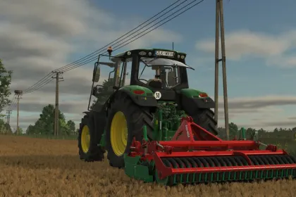 Трактор John Deere 6M Series для Farming Simulator 25 — 4