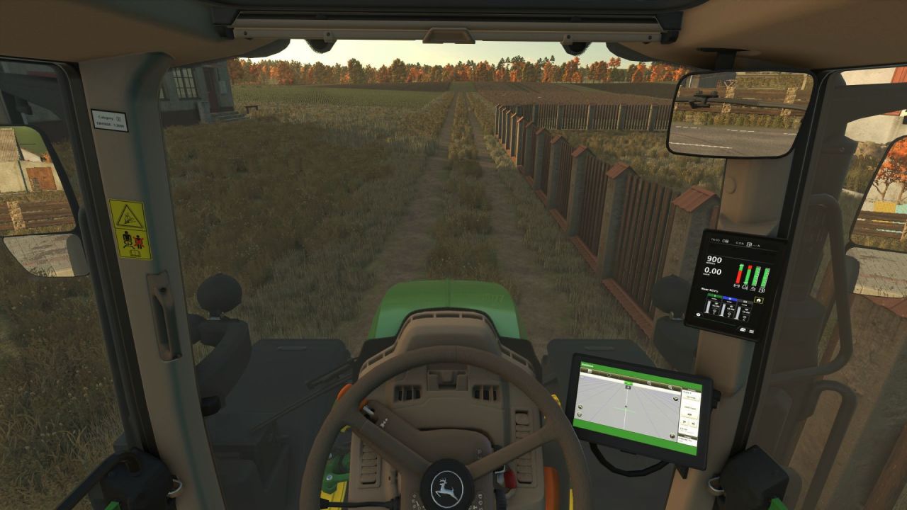 Трактор John Deere 6M Series для Farming Simulator 25