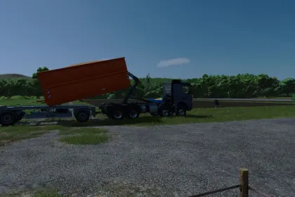 Trailer Fliegl ZPS 180 for Farming Simulator 25 — 2