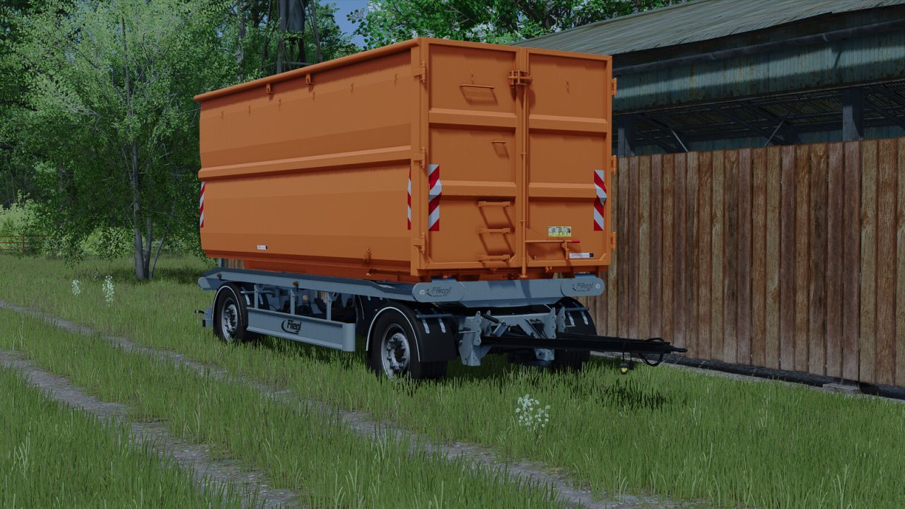 Trailer Fliegl ZPS 180 for Farming Simulator 25