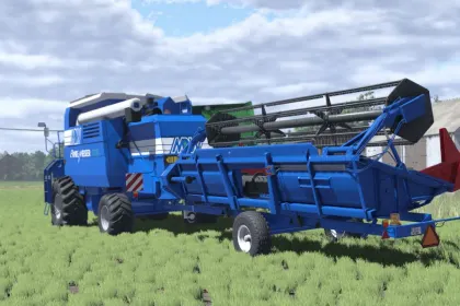 Harvester Fortschritt MDW E527 for Farming Simulator 25 — 2