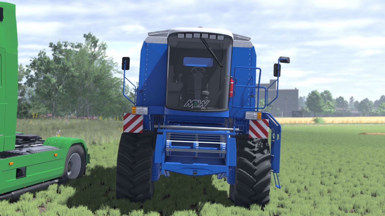 Harvester Fortschritt MDW E527 for Farming Simulator 25