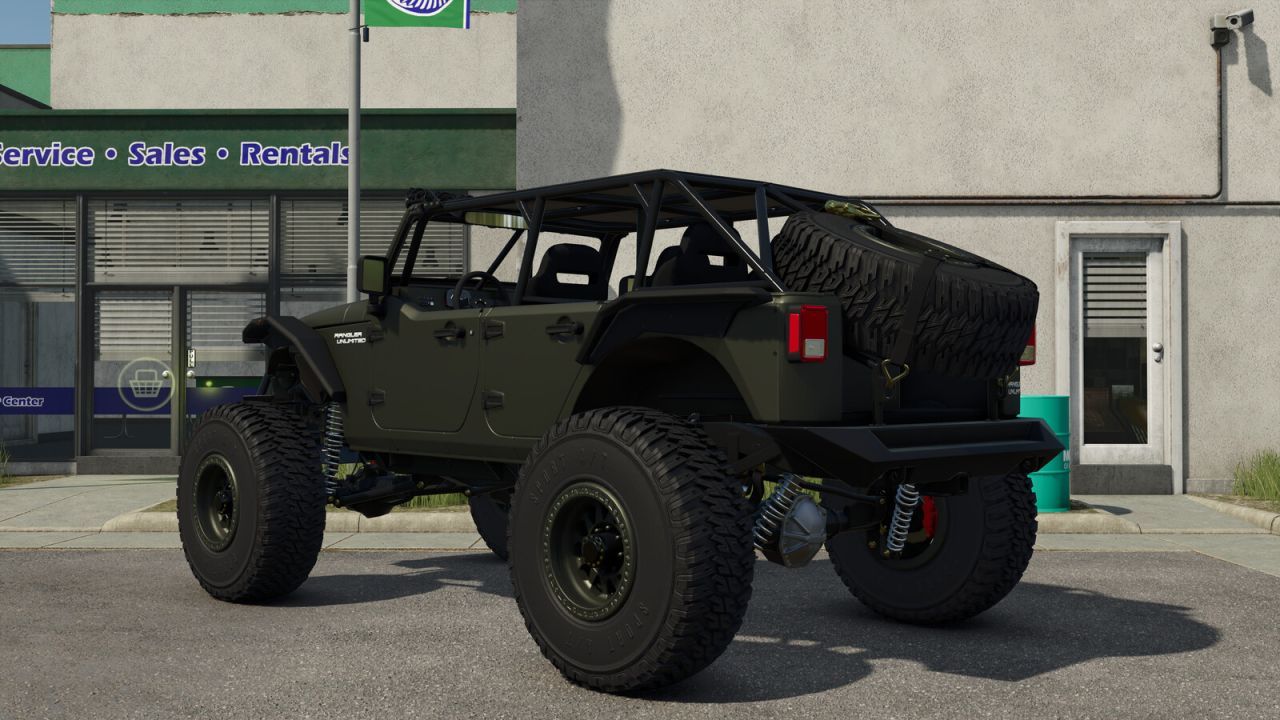 Автомобіль Rangler Unlimited 4x4 для Farming Simulator 25