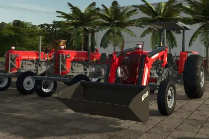 Traktor Massey Ferguson 65X BR für Farming Simulator 25