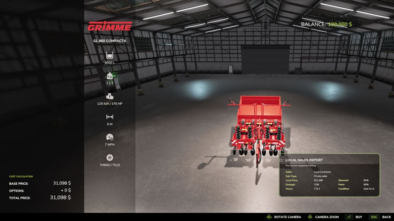 Локальні продажі для Farming Simulator 25