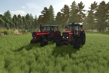 Traktor Ursus C385/C385A GPS für Farming Simulator 25