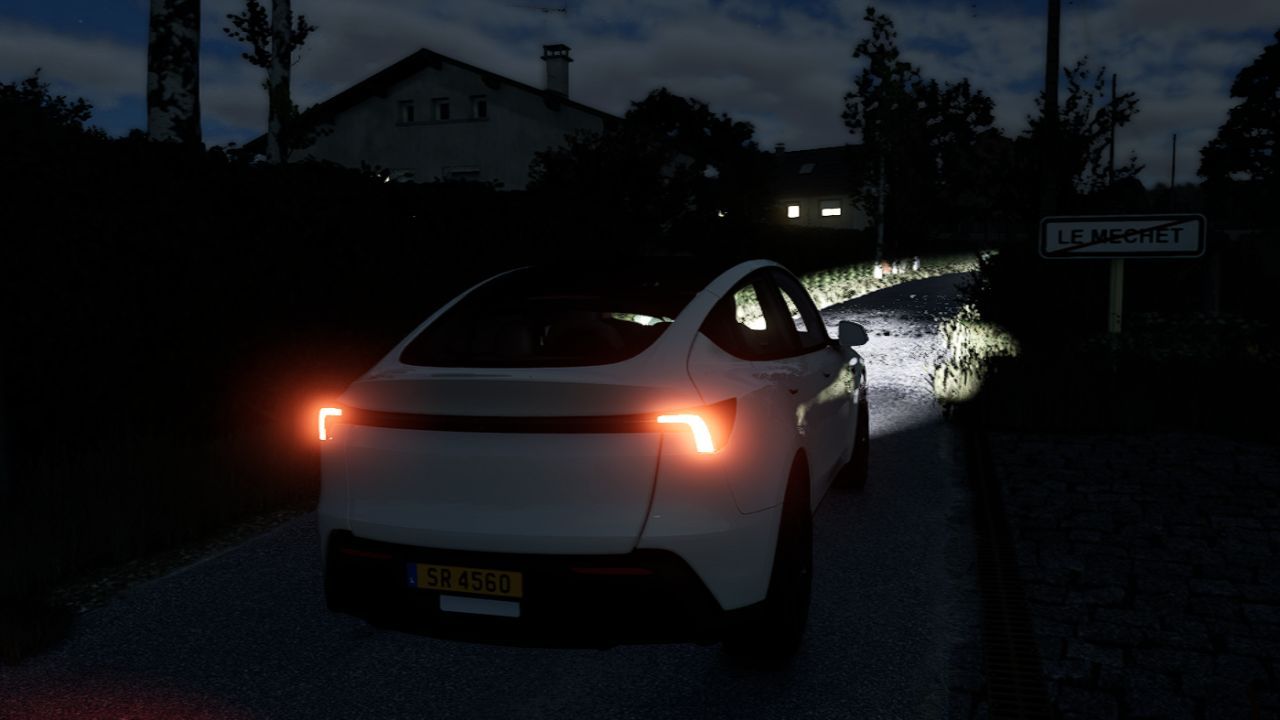 Auto Tesla Model Y Standard 2026 für Farming Simulator 25