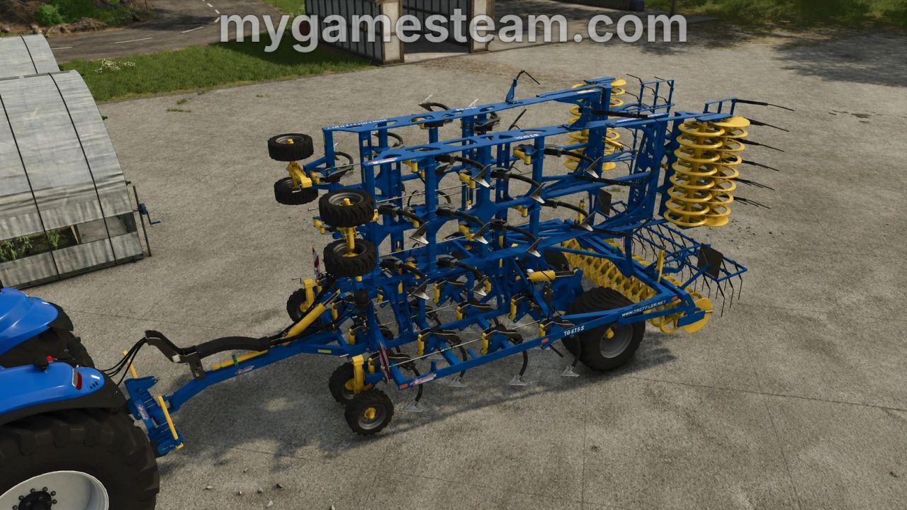 Cultivator Treffler TG 615 for Farming Simulator 25