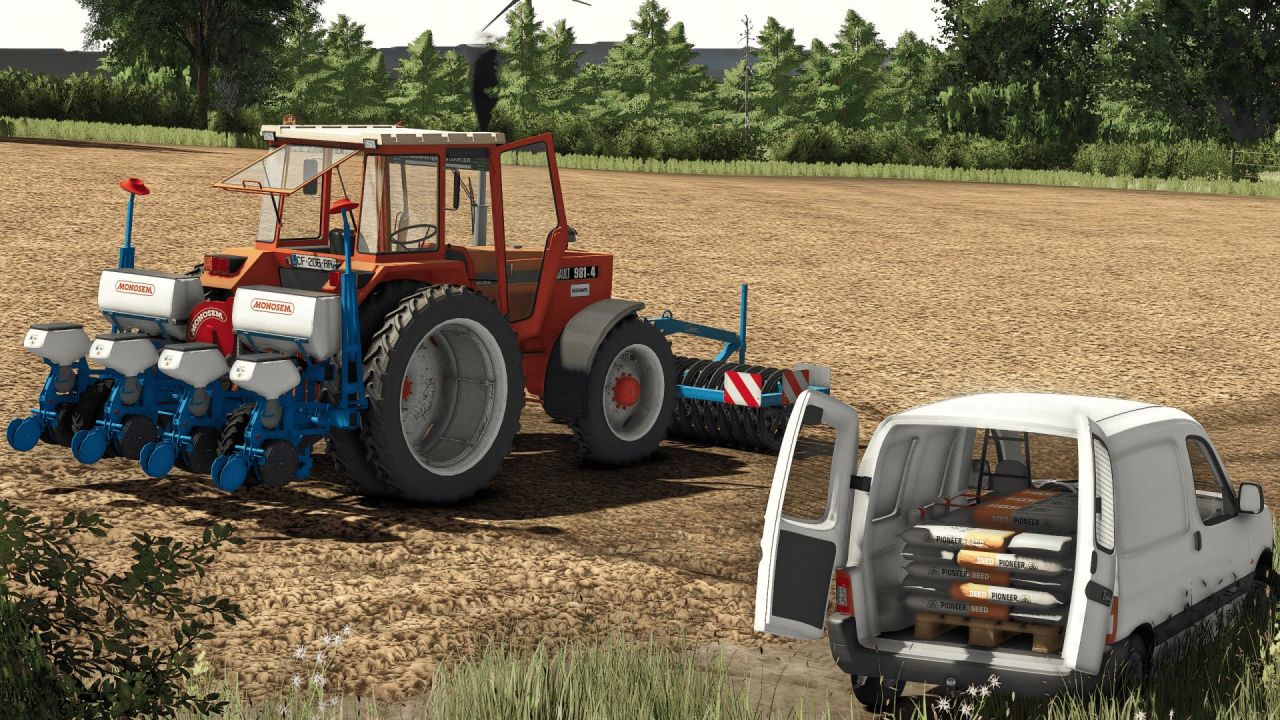 Traktor Renault 891-4 / 981-4 / 1181-4 do Farming Simulator 25