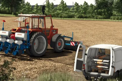 Traktor Renault 891-4 / 981-4 / 1181-4 do Farming Simulator 25 — 2