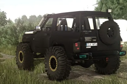 Автомобіль Nissan Patrol для Farming Simulator 25 — 2