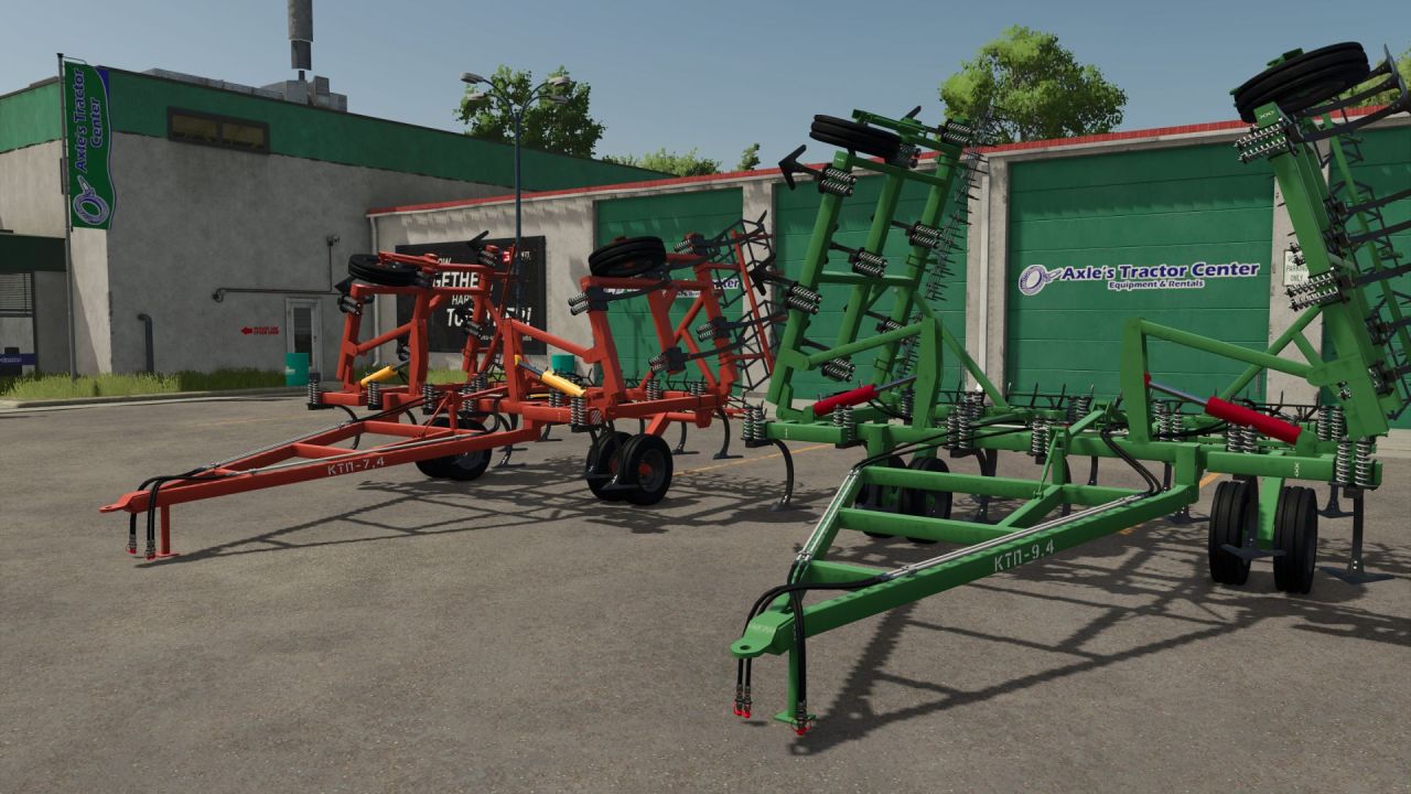 Efektywny Kultywator KTP 74 / 94 do Szybkiego Przygotowania Gleby w FS25