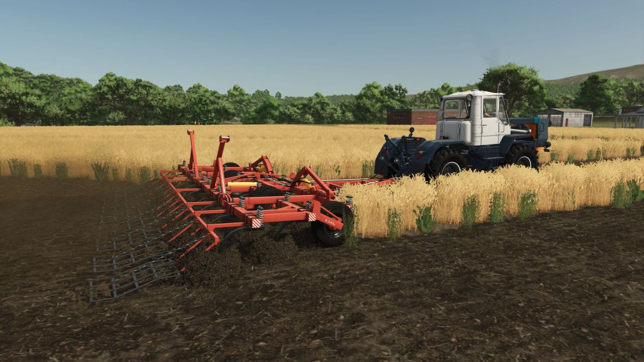 Ефективний Культиватор KTP 7.4 / 9.4 для Швидкої Підготовки Ґрунту в FS25