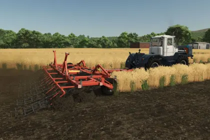 Ефективний Культиватор KTP 7.4 / 9.4 для Швидкої Підготовки Ґрунту в FS25 — 2