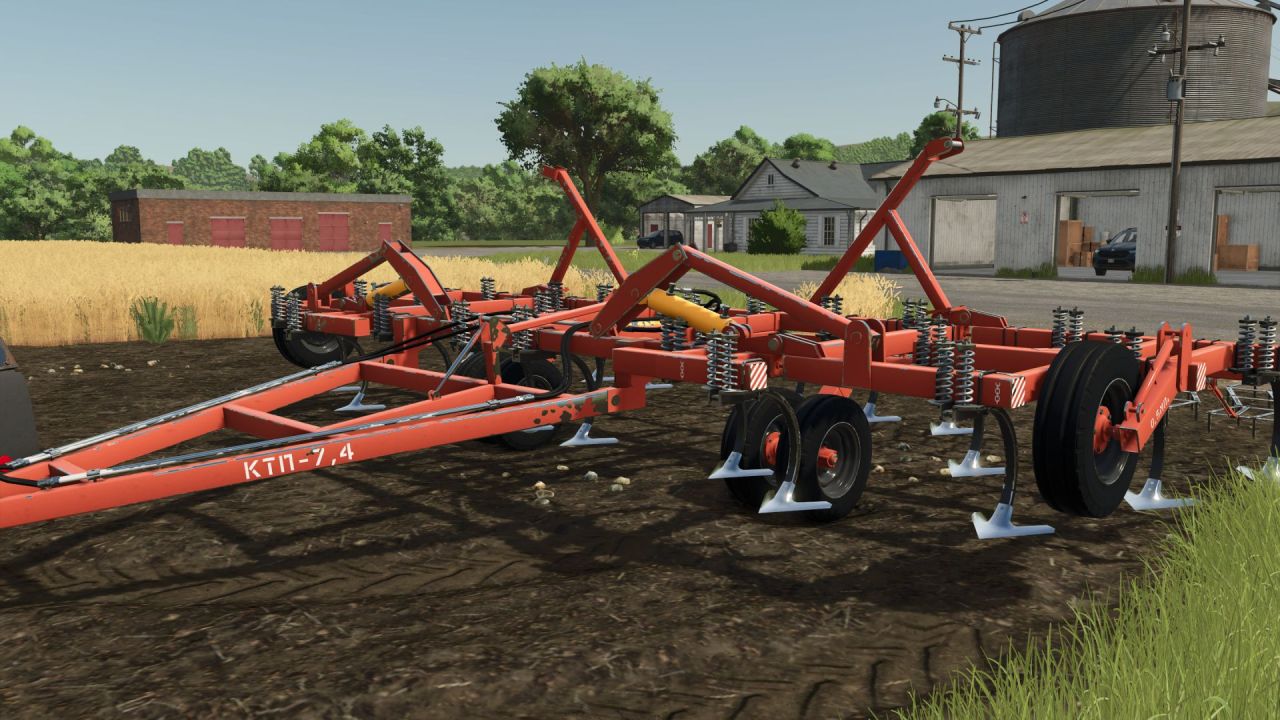 Ефективний Культиватор KTP 7.4 / 9.4 для Швидкої Підготовки Ґрунту в FS25