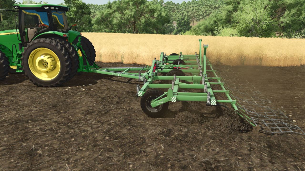 Ефективний Культиватор KTP 7.4 / 9.4 для Швидкої Підготовки Ґрунту в FS25