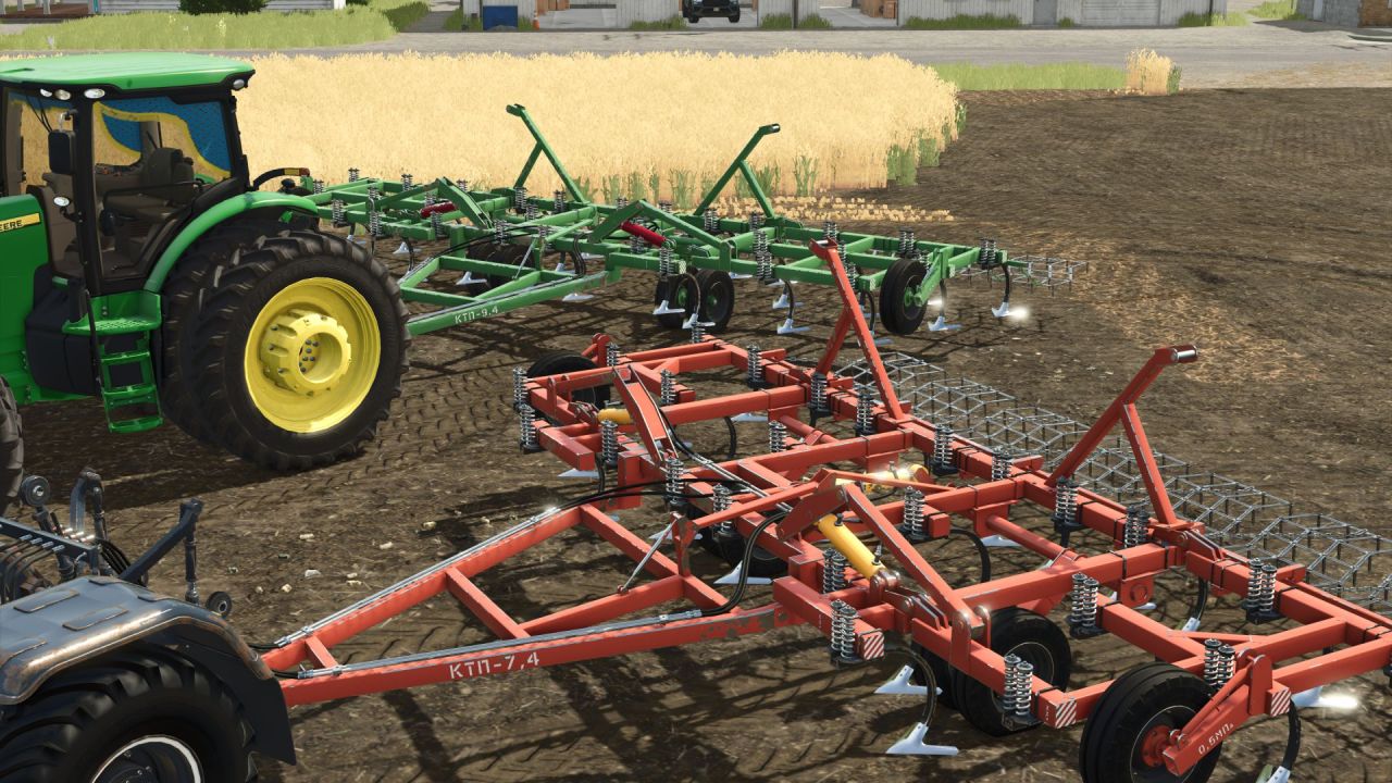 Ефективний Культиватор KTP 7.4 / 9.4 для Швидкої Підготовки Ґрунту в FS25