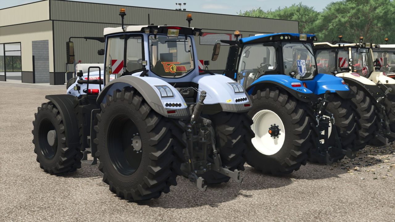 Duże ciągniki edycji Bundesliga do Farming Simulator 25