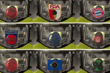 Duże ciągniki edycji Bundesliga do Farming Simulator 25 — 4