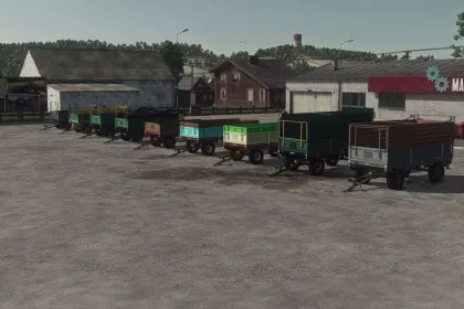 Розкидач гною FMR N235 для Farming Simulator 25