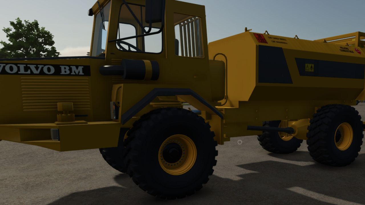 Вантажівка Volvo BM25 для Farming Simulator 25