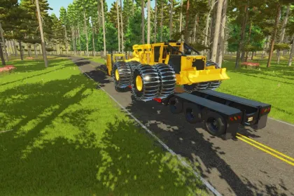 Лісозаготівельний трактор Tigercat 632H для Farming Simulator 25 — 2