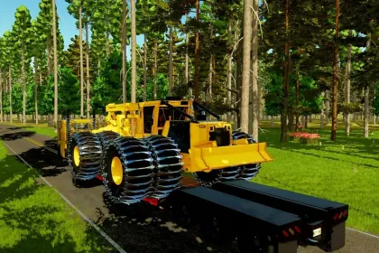 Лісозаготівельний трактор Tigercat 632H для Farming Simulator 25 — 3