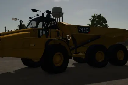 Gelenk-Lkw CAT 745C für Farming Simulator 25