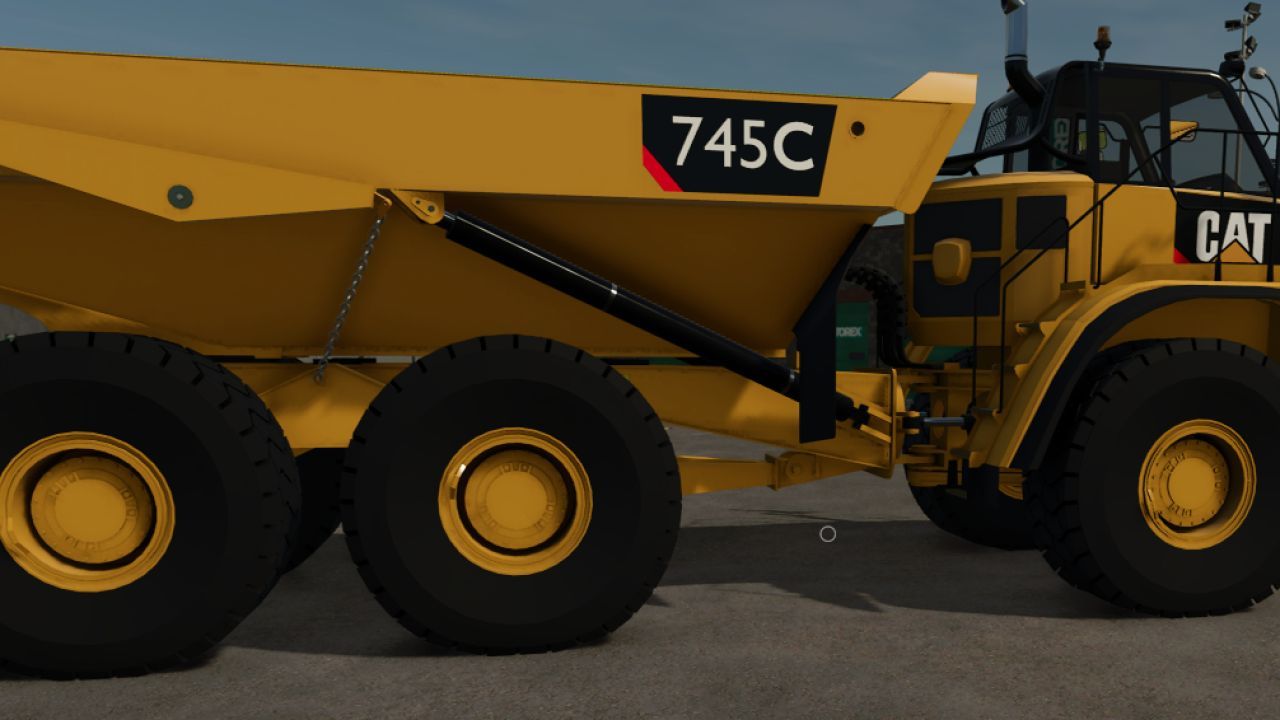 Гусеничний самоскид CAT 745C для Farming Simulator 25