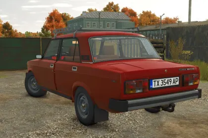 Legendary Car VAZ-2105/07 for Farming Simulator 25 — Fast and Customizable — 3