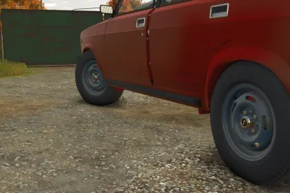 Legendary Car VAZ-2105/07 for Farming Simulator 25 — Fast and Customizable — 4