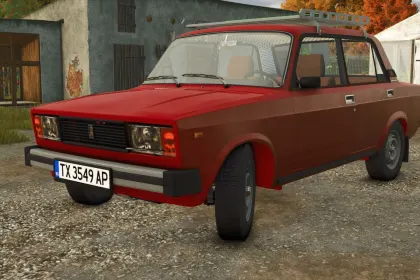 Legendary Car VAZ-2105/07 for Farming Simulator 25 — Fast and Customizable — 5