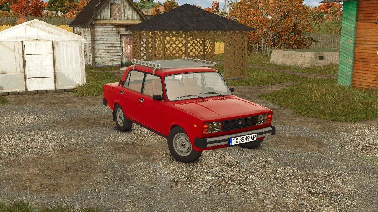 Легендарний Автомобіль VAZ-2105/07 для Farming Simulator 25 — Швидкий та Налаштовуваний