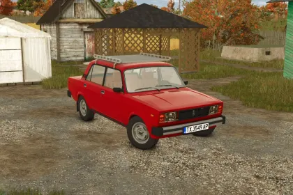 Legendary Car VAZ-2105/07 for Farming Simulator 25 — Fast and Customizable — 6