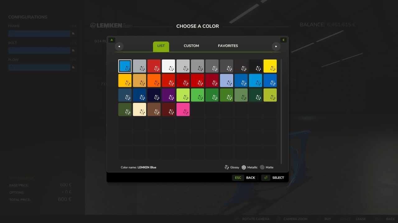 Плуг Lemken D24 Rust Edition для Farming Simulator 25