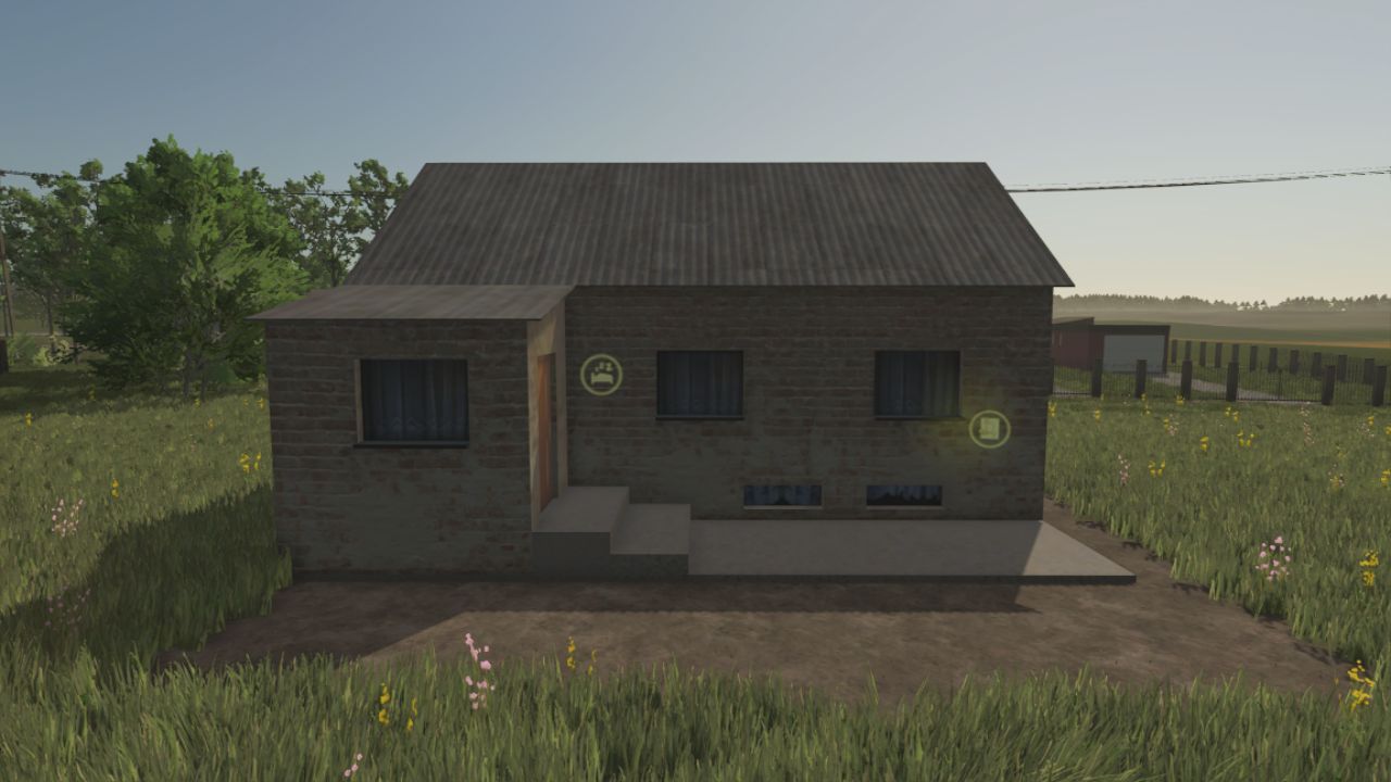 Przytulny Small Brick House — Oryginalny Ceglasty Dom dla Twojej Farmy w FS25