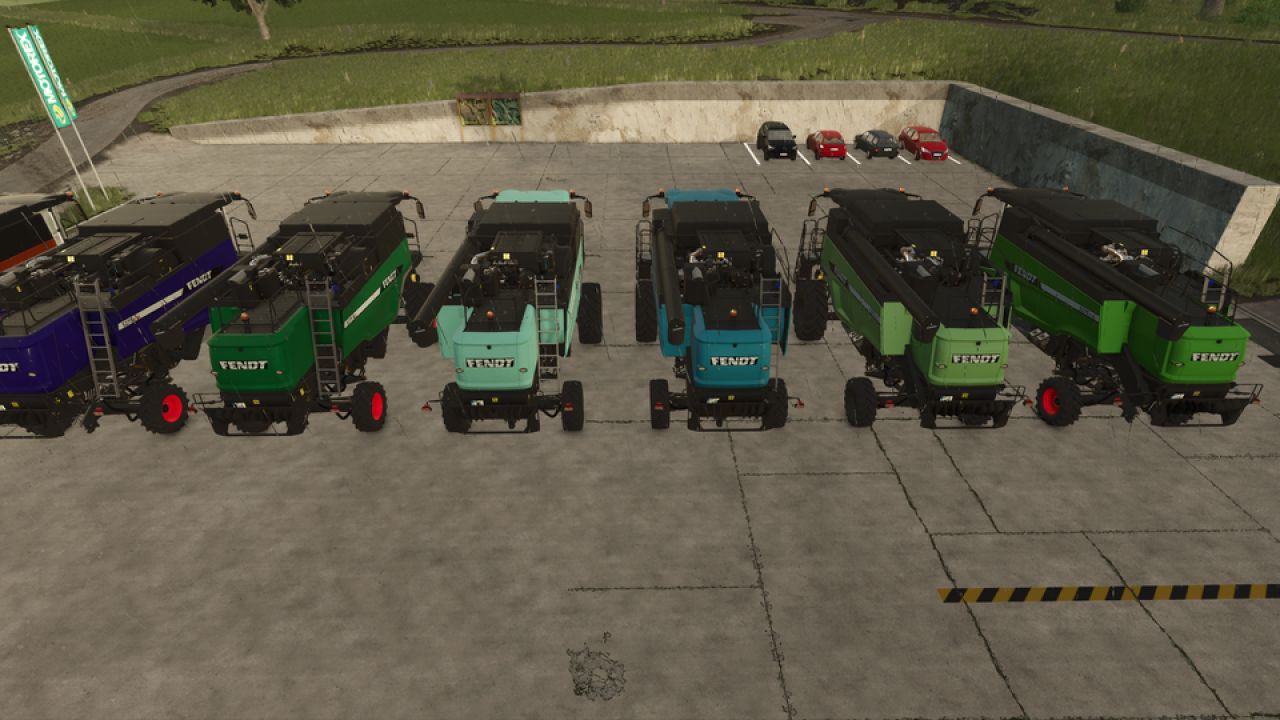 Traktor Fendt Series 5275 CSL do Farming Simulator 25