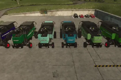 Traktor Fendt Series 5275 CSL do Farming Simulator 25 — 2