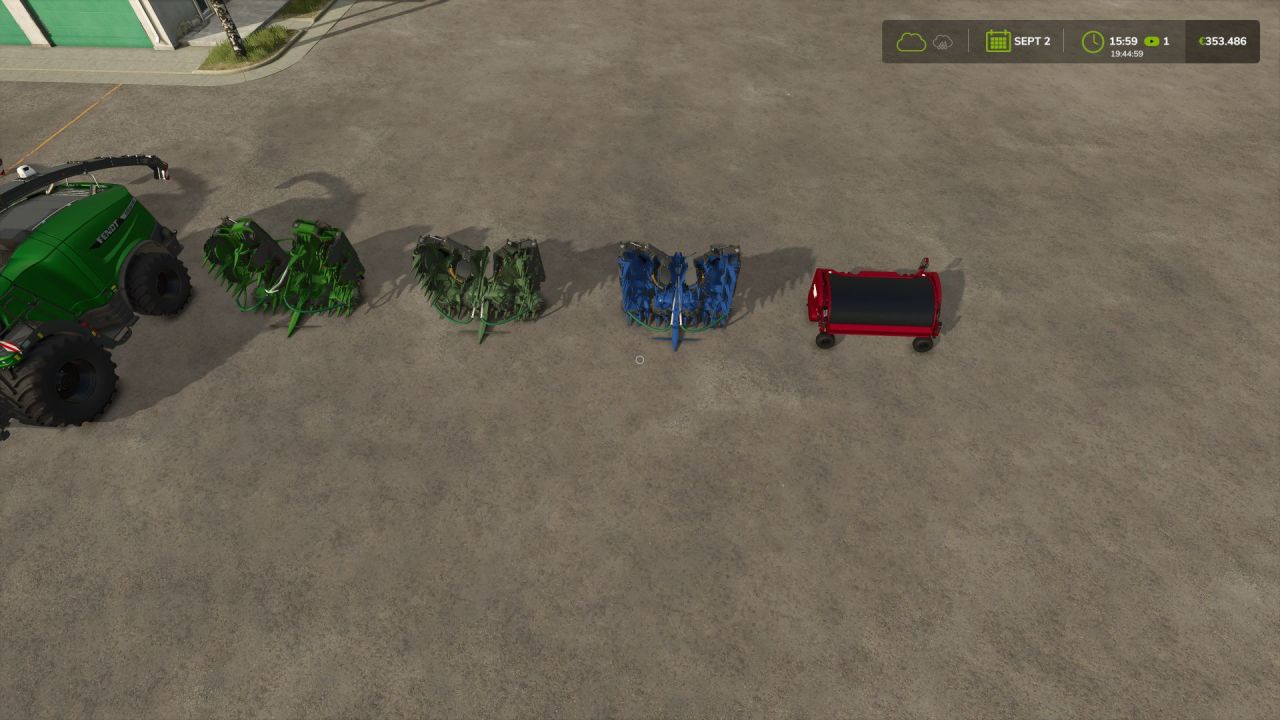 Fendt Katana Pack for Farming Simulator 25