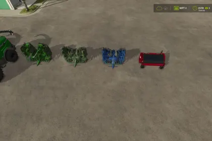 Fendt Katana Pack for Farming Simulator 25 — 3