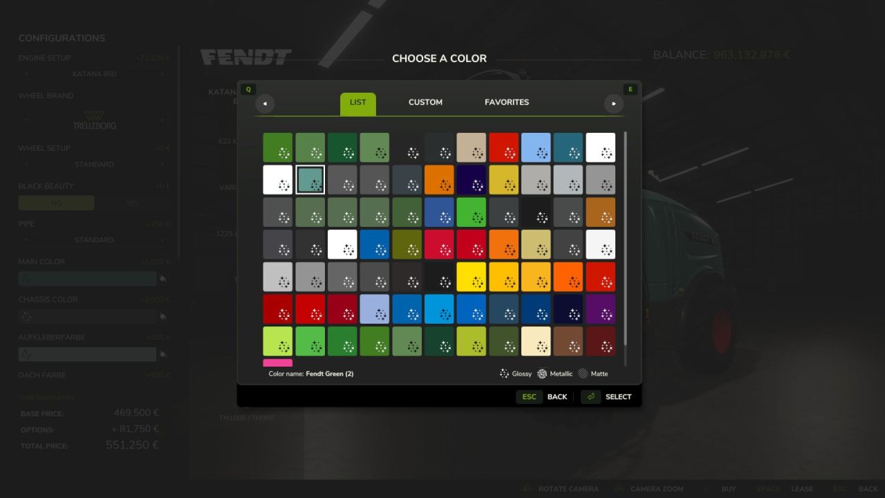 Fendt Katana Pack for Farming Simulator 25