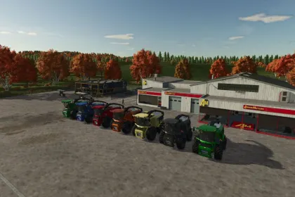 Traktor John Deere 9000 Serie do Farming Simulator 25 — 4