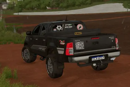 Samochód Toyota Hilux 2015 do Farming Simulator 22 — 3