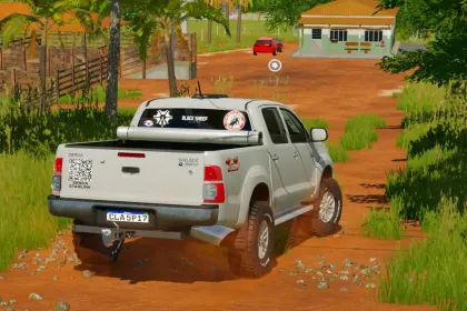 Samochód Toyota Hilux 2015 do Farming Simulator 22 — 4