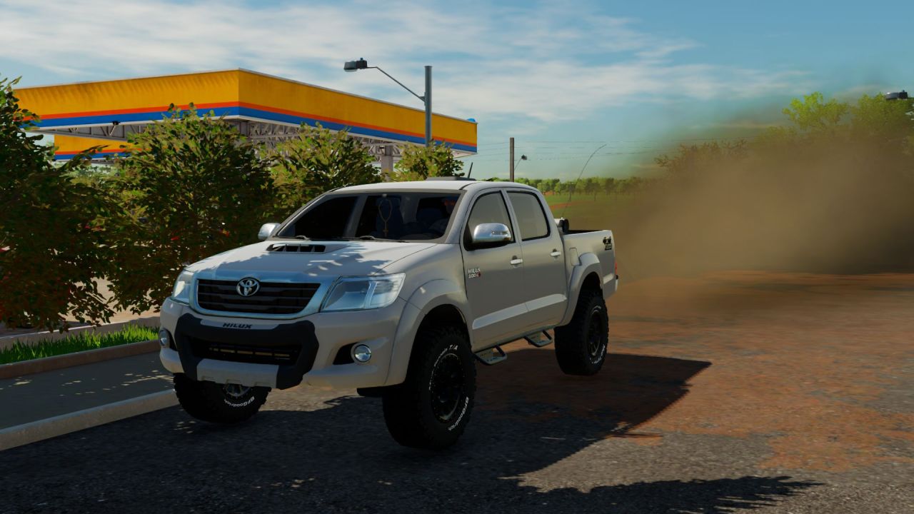 Samochód Toyota Hilux 2015 do Farming Simulator 22