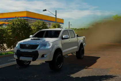 Samochód Toyota Hilux 2015 do Farming Simulator 22 — 6