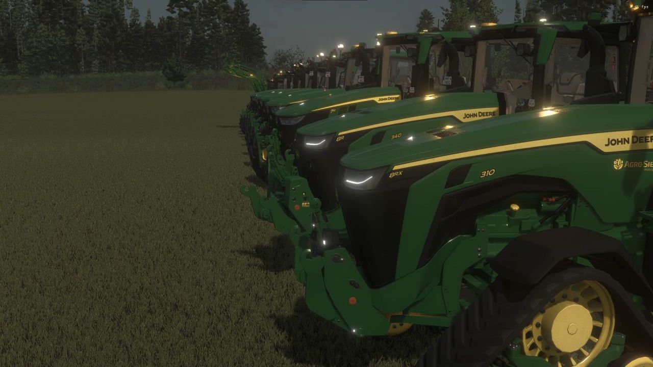 Traktory John Deere AgroSieć Pack do Farming Simulator 25
