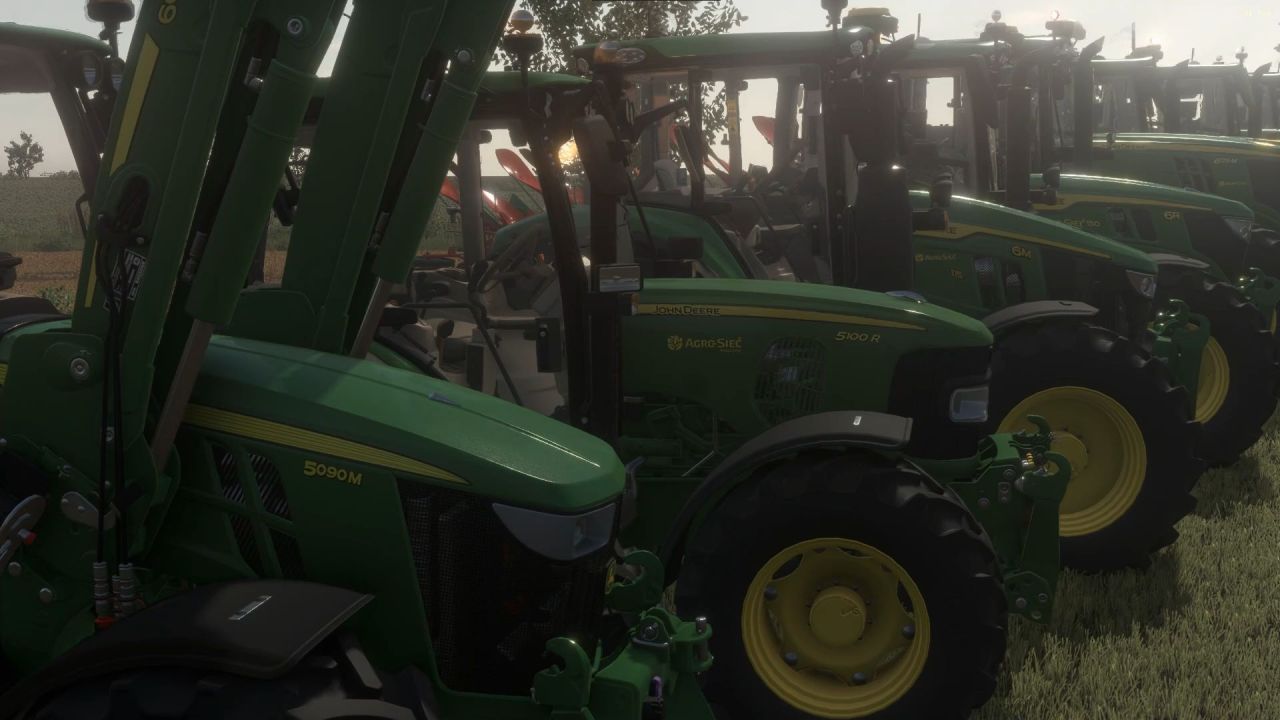 Traktory John Deere AgroSieć Pack do Farming Simulator 25